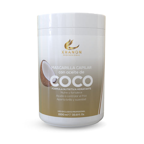 Mascarilla Hidratante Aceite de Coco Xhanon