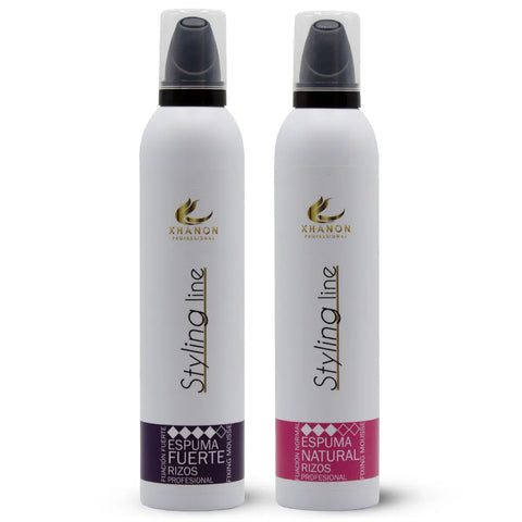 Espuma Profesional Fix Natural y Fuerte Styling Line Xhanon